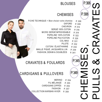 CHEMISES-COUV